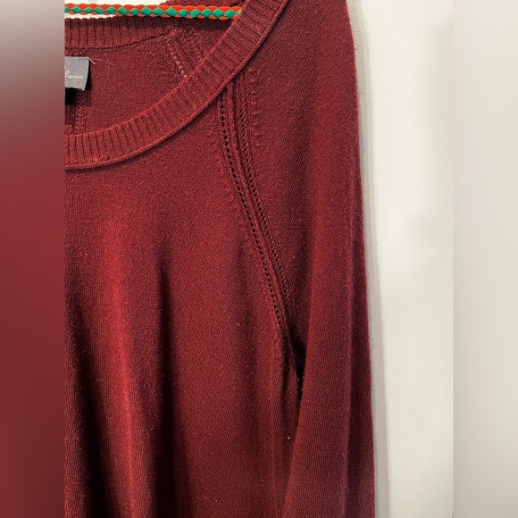 Market & Spruce Purple Pullover Sweater Size Medium - Picture 4 of 9